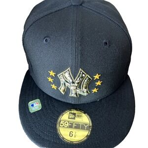 New York Yankees‎ New Era 2024 Armed Forces Day Field 59FIFTY Hat 6 7/8 NWT